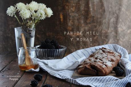 Pan rústico de miel y moras  #BreadBakers