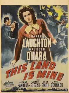 ESTA TIERRA ES MÍA (This Land is Mine) (USA, 1943) Drama, Social, Político, Bélico