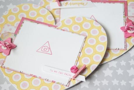 Layout con formas para niñas