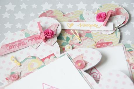 Layout con formas para niñas