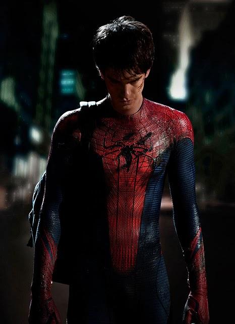 Primera foto de Andrew Garfield con el traje de Spider-Man