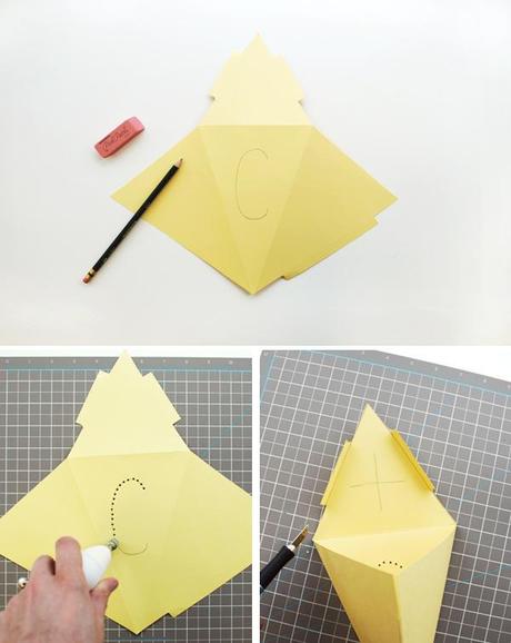 Diy: Guirnalda de papel iluminada