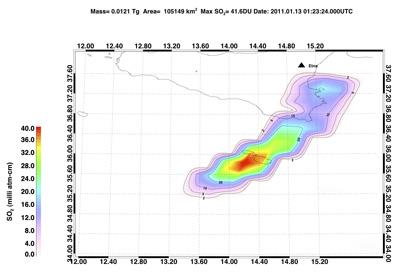 El volcán Etna vuelve a la vida (imágenes desde satélite)
