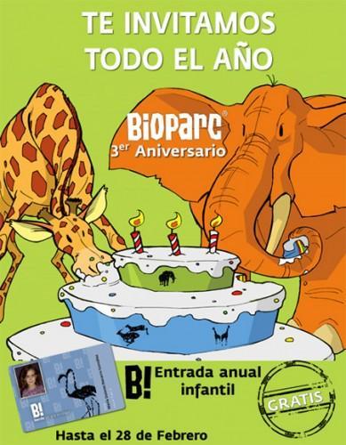 Tercer Aniversario Bioparc Valencia