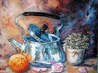 Pintando del natural