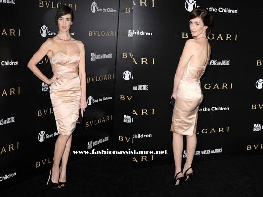 Paz Vega, en la Gala Solidaria de Bulgari, en Beverly Hills. Invitadas famosas