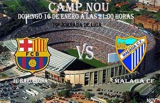 FC BARCELONA  vs  MALAGA CF