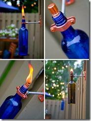 Hacer una antorcha para jardín, paso a paso bottle_6