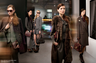 DKNY looks and bags