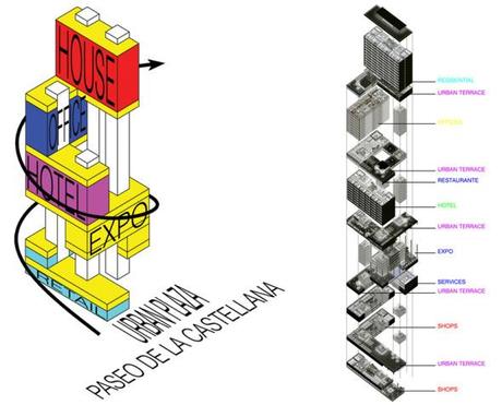 Torre de Usos Múltiples en Madrid : Paolo Venturella