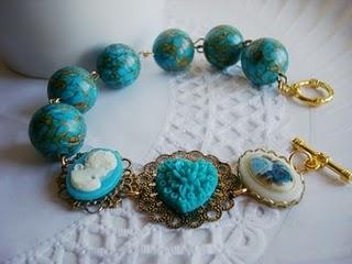 PULSERA VINTAGE CAMAFEOS