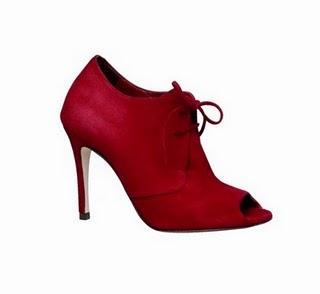 Botines peep toe