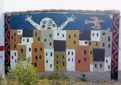 Una exposicion que enterró el urbanismo: verano de 1975, barrio de Portugalete, Madrid.