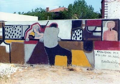 Una exposicion que enterró el urbanismo: verano de 1975, barrio de Portugalete, Madrid.