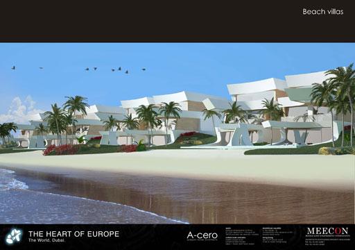 “The heart of Europe”, villas en la playa