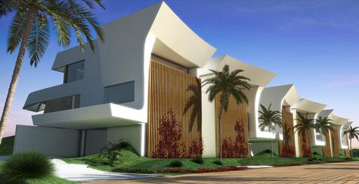 “The heart of Europe”, villas en la playa