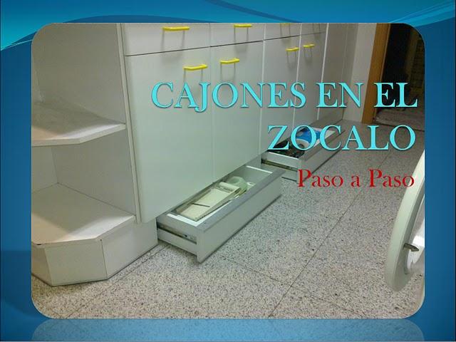 El tutorial de Gabriel: Paso a paso de los cajones en el zócalo