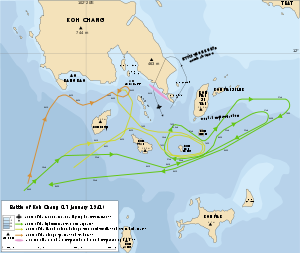 Guerra Franco Thailandesa: La Batalla de Ko Chang - 17/01/1941.