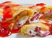 Crepas queso fresas California