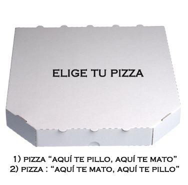La pizza.