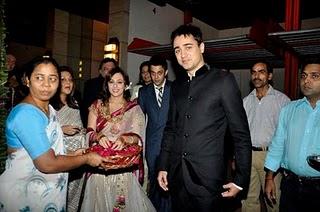 Imagenes de la boda de Imran Khan con Avantika Malik