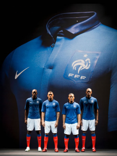 Nuevo uniforme Nike de Francia; 2011-2013 (foto y videos)