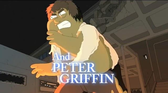 Family Guy al estilo de Hulk
