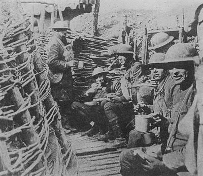 La vida en las trincheras en la I Guerra Mundial