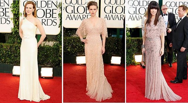 Inpírate en los Globos de Oro 2011: Vestidos