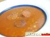 Lentejas chorizo rápidas (con vídeo)