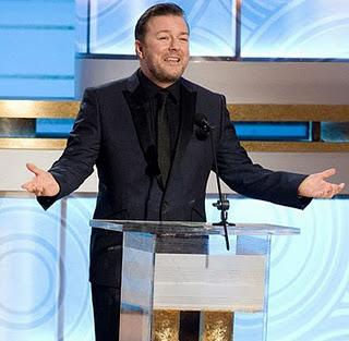 RICKY GERVAIS y sus comentarios en los GOLDEN GLOBE 2011
