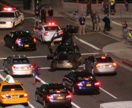 Nuevas imágenes desde el set de Spiderman