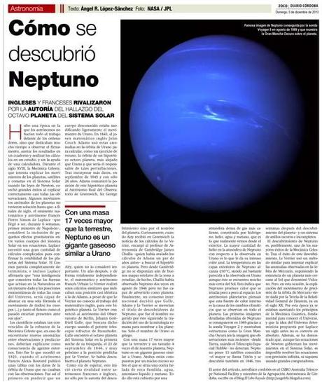 El descubrimiento de Neptuno