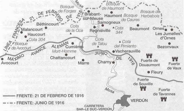 Verdún, la mayor batalla de desgaste de la I Guerra Mundial