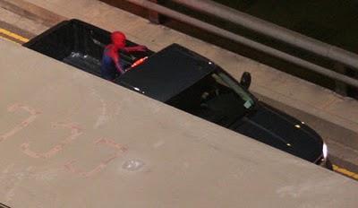 Fotos robadas del rodaje de 'Spider-Man' en Los Ángeles