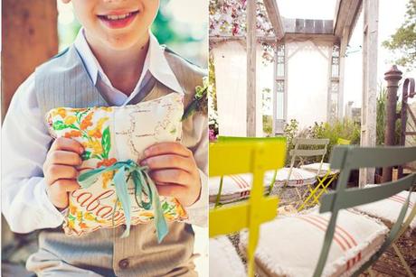 Casarse bajo pajaritas de papel de colores