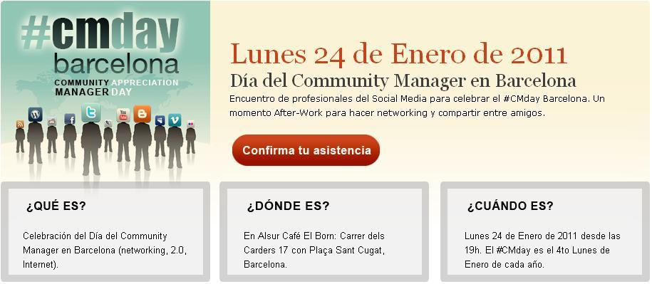 Ven a celebrar tu Día – Community Manager Day Barcelona