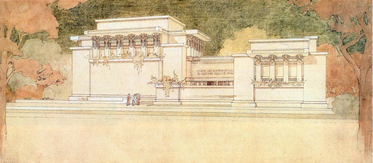 Croquis Maestros: El Gran Artesano Norteamericano, Frank Lloyd Wright