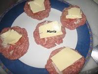 Hamburguesa rellena Hamburguesa rellena
