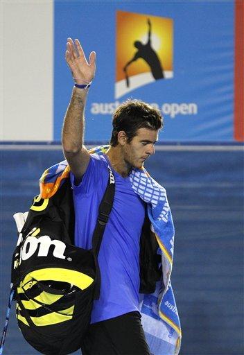 Australian Open: Del Potro llegó a su fin con Baghdatis