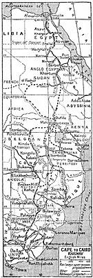 El inconcluso proyecto para atravesar África por ferrocarril