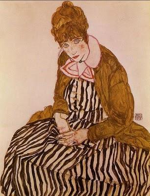 Egon Schiele I ... algunos retratos de Edith Harms