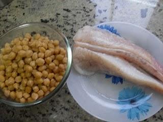 GARBANZOS CON RAPE