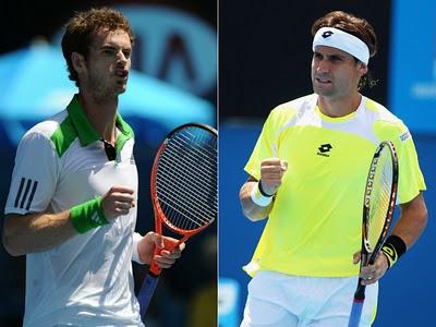 Australian Open: Murray y Ferrer, entre los 16 mejores