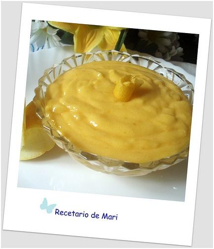 CREMA DE LIMÓN  o LEMON CURD