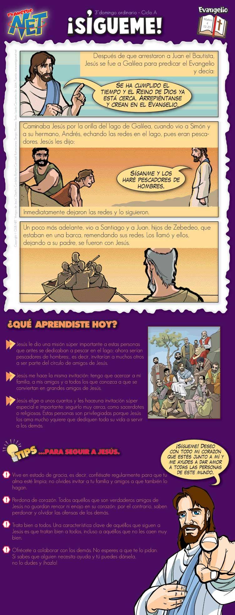 Evangelio Dominical: 23 de enero del 2011