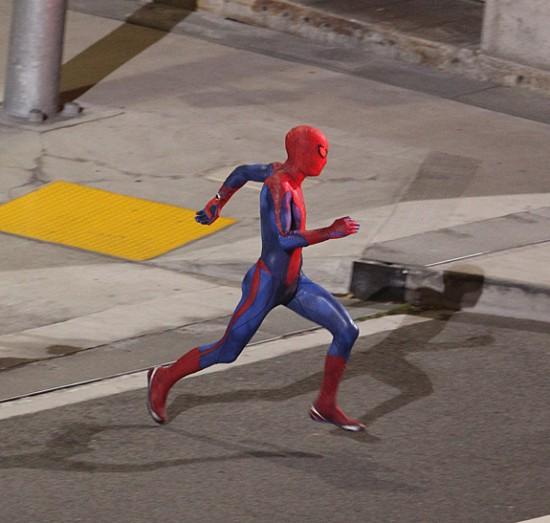 Spiderman en acción
