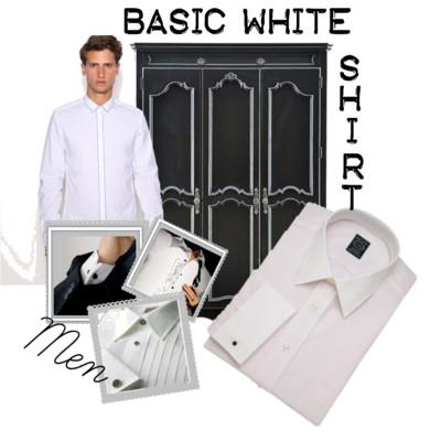 basic white shirt