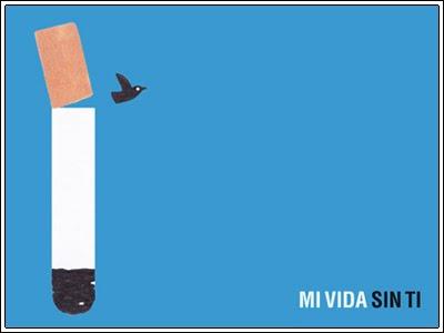 El tabaco cuando cuelgas la bata