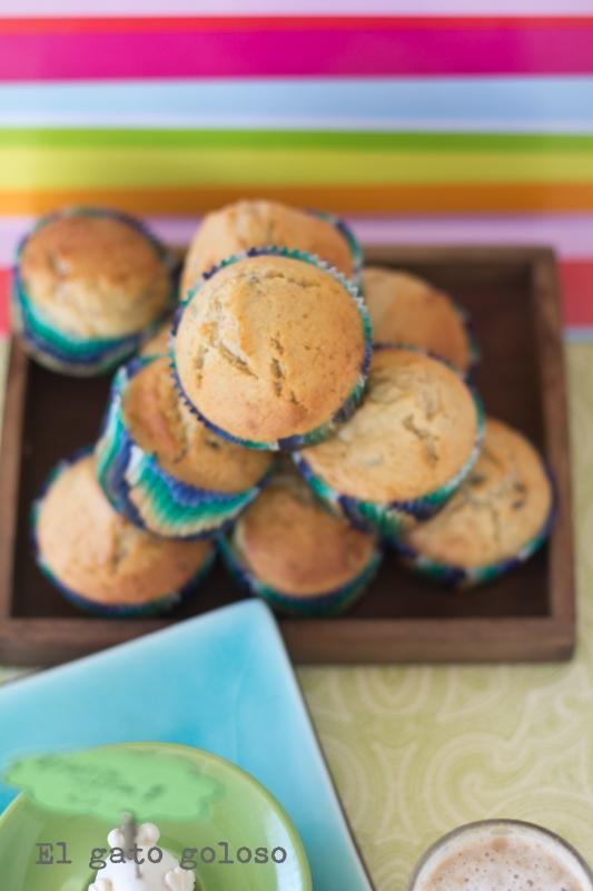 Muffins de pasas